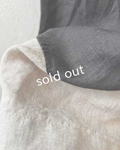 画像3: Avenue/後ろくるみボタンのワンピース・黒×生成り