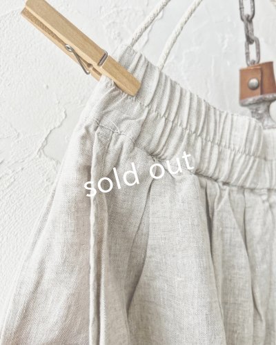画像5: ubasoku/0515 ボリュームワイドパンツ・生成り