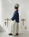 画像7: ubasoku/0716 デニムバフ袖ブラウス・インディゴ