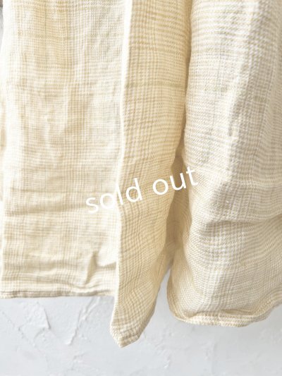 画像5: SO/2wayギャザーワンピース・イエローチェック