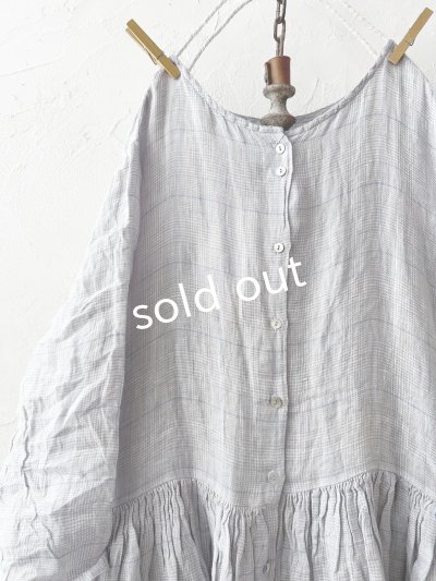 画像9: SO/2wayギャザーワンピース・イエローチェック