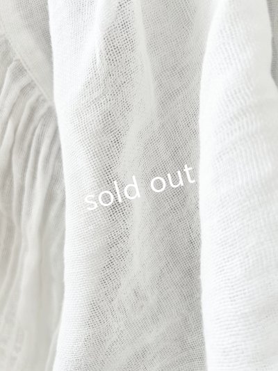 画像9: かやの日常着/バルーンブラウス・しろ