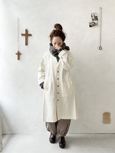 画像11: seasew./109 オックステーラードジャケット・生成り