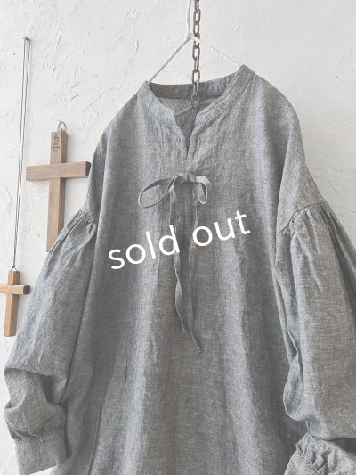 画像3: sorte cuff/レースアップリボンワンピース・ブラック