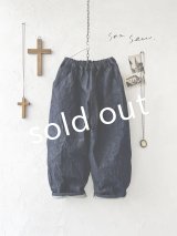 seasew.／デニムコクーンパンツ・インディゴ