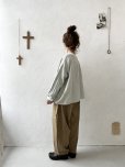 画像11: seasew.／バルーンリブプルオーバー・ミントグレー