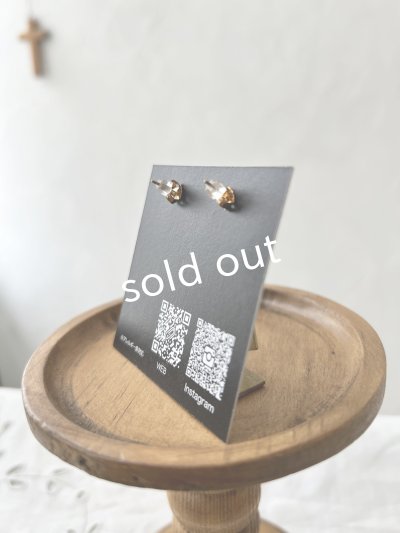 画像4: sorelle/真鍮のピアス・台形