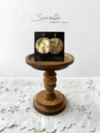 sorelle／真鍮のピアス・サークル