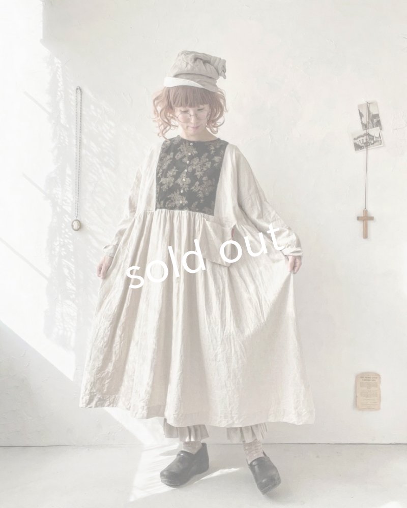 画像7: MARCHE' DE SOEUR/ターシャのワンピース・生成り (7)