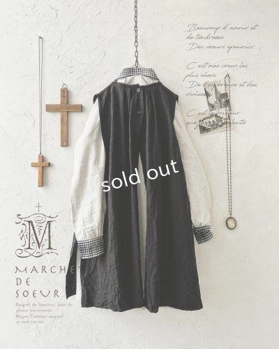 画像2: MARCHE' DE SOEUR/ファーマーズタブリエ・黒