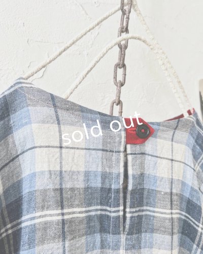 画像6: MARCHE' DE SOEUR/ギャザープルオーバー・ブルーチェック