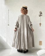 画像15: MARCHE' DE SOEUR/サイドタックワンピース・ベージュ (15)