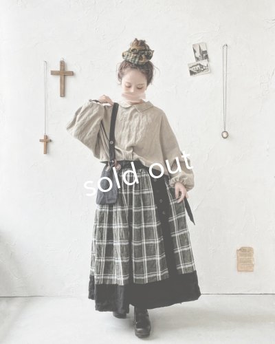 画像10: MARCHE' DE SOEUR/種蒔ポケットスカート・フォレスト