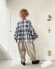 画像9: MARCHE' DE SOEUR/ギャザープルオーバー・ブルーチェック (9)