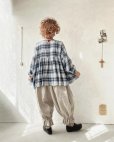 画像9: MARCHE' DE SOEUR/ギャザープルオーバー・ブルーチェック