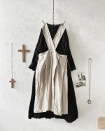 画像8: MARCHE' DE SOEUR／タブリエワンピース・生成り (8)