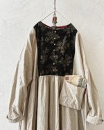 画像2: MARCHE' DE SOEUR/ターシャのワンピース・生成り (2)