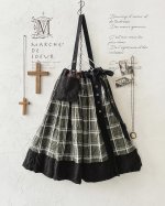 画像1: MARCHE' DE SOEUR/種蒔ポケットスカート・フォレスト (1)