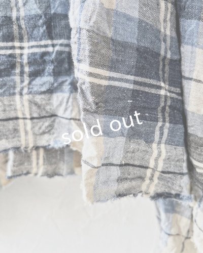 画像4: MARCHE' DE SOEUR/ギャザープルオーバー・ブルーチェック