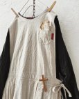 画像2: MARCHE' DE SOEUR／タブリエワンピース・生成り (2)