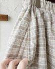 画像7: MARCHE' DE SOEUR／ミュゲットパンツ・ベージュチェック (7)