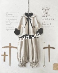MARCHE' DE SOEUR／セーラ襟のタッセルちびジャケット・生成り
