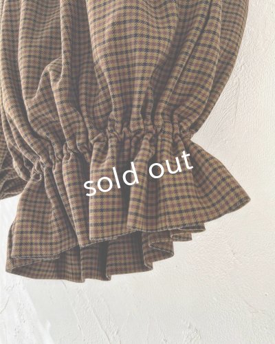 画像5: MARCHE' DE SOEUR/ミュゲットパンツ・ブラウンチェック