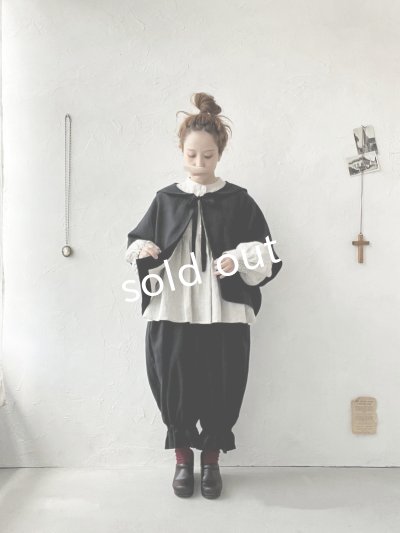 画像15: MARCHE' DE SOEUR/セーラ襟のタッセルちびジャケット・黒