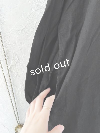 画像9: ubasoku/ヨークフリルワンピース・黒