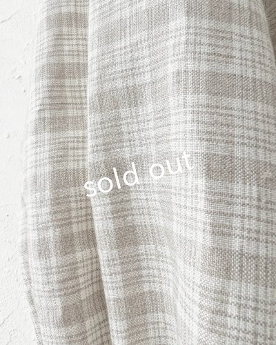 画像6: MARCHE' DE SOEUR／ミュゲットパンツ・ベージュチェック