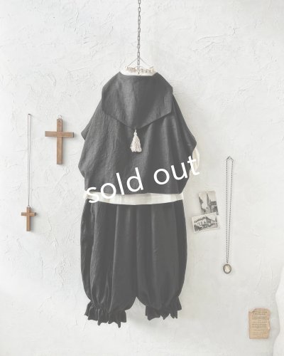 画像9: MARCHE' DE SOEUR／ミュゲットパンツ・黒