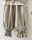 画像3: MARCHE' DE SOEUR／ミュゲットパンツ・ベージュチェック (3)