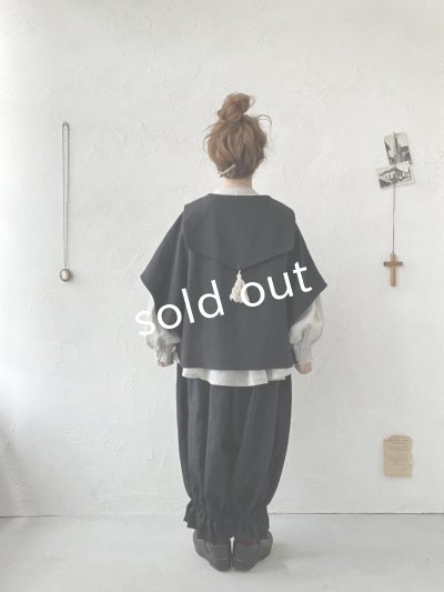 画像16: MARCHE' DE SOEUR/セーラ襟のタッセルちびジャケット・黒