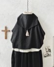 画像4: MARCHE' DE SOEUR／セーラ襟のタッセルちびジャケット・黒 (4)