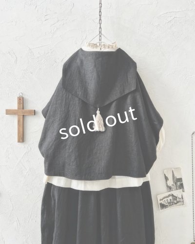 画像4: MARCHE' DE SOEUR/セーラ襟のタッセルちびジャケット・黒