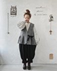 画像8: MAGALI /カシュクールジレ・アッシュグレー