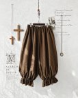 画像1: MARCHE' DE SOEUR／ミュゲットパンツ・ブラウンチェック (1)