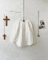 seasew.／フレンチリネンヘンリーネックプルオーバー・オフ
