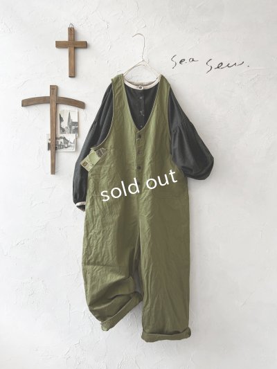 画像1: seasew.／オーバーオール・オリーブ