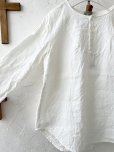 画像5: seasew.／フレンチリネンヘンリーネックプルオーバー・ブラック