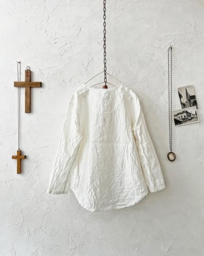 画像5: seasew.／フレンチリネンヘンリーネックプルオーバー・オフ