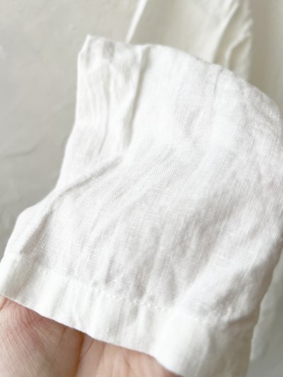 画像6: seasew.／フレンチリネンヘンリーネックプルオーバー・オフ