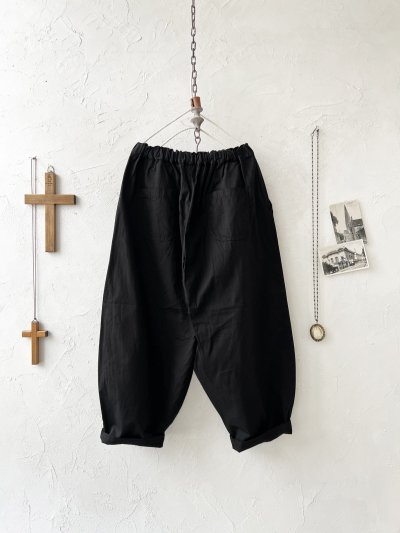 画像4: seasew./508 オックスコクーンパンツ・ブラック