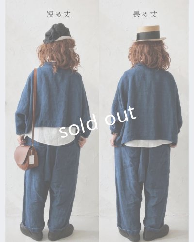 画像17: Libera&Capricciosa/インディゴドルマンジャケット(2 size)