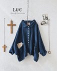 画像1: Libera&Capricciosa／インディゴドルマンジャケット（2 size） (1)