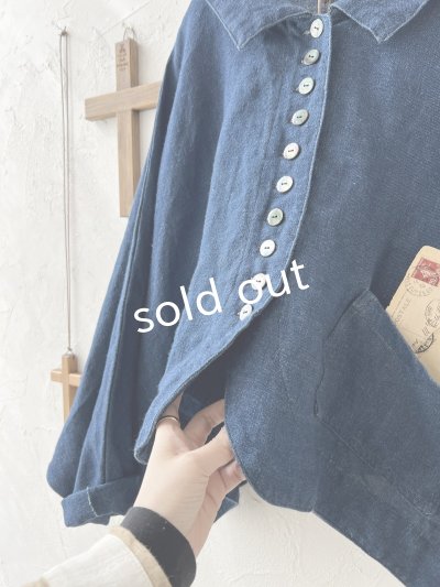 画像6: Libera&Capricciosa/インディゴドルマンジャケット(2 size)