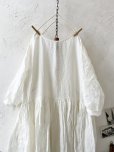 画像2: SO／２wayギャザーワンピース・オフホワイト (2)