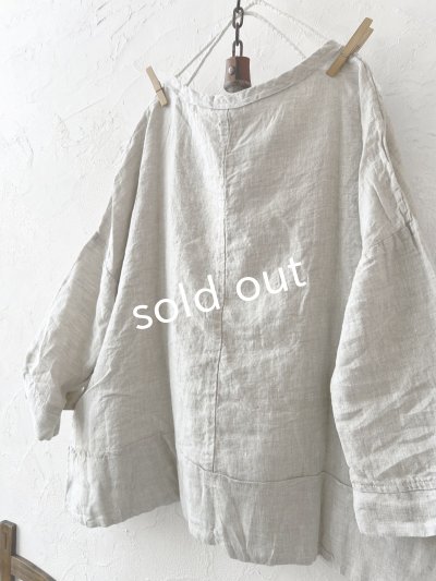 画像8: SO/太パイピング衿プルオーバー・ブラック