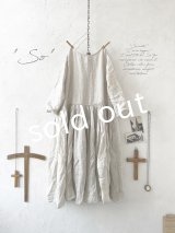 SO／２wayギャザーワンピース・ナチュラル