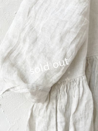 画像3: SO／２wayギャザーワンピース・ナチュラル